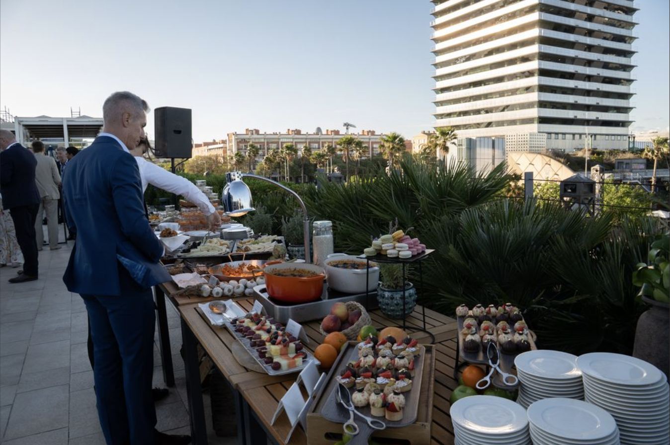 Catering spread and hospitality service at MGA Rendezvous 2026