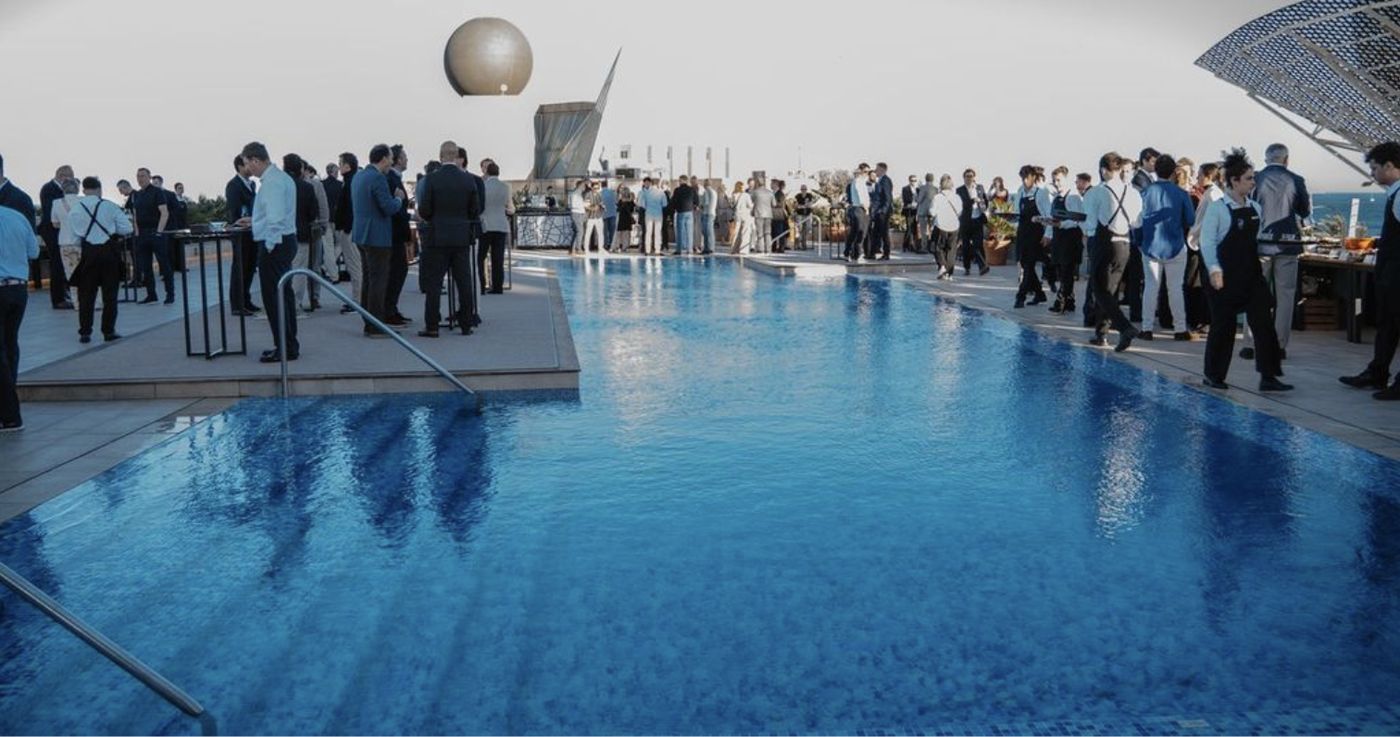 Evening reception at Hotel Arts Barcelona during MGA Rendezvous 2026